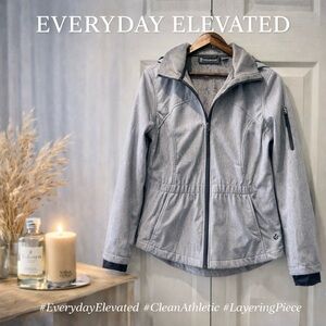 Free Country Fleece-Lined Softshell Jacket with Hood | Women’s Small (4–6)